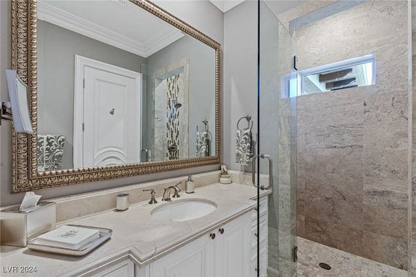 Bathroom, Glass Shower, Interior