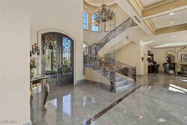 Chandelier, Interior, Recessed Lighting