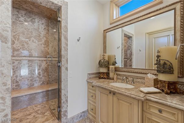 Bathroom, Glass Shower, Interior