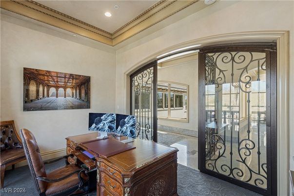 Home Office, Interior, Recessed Lighting