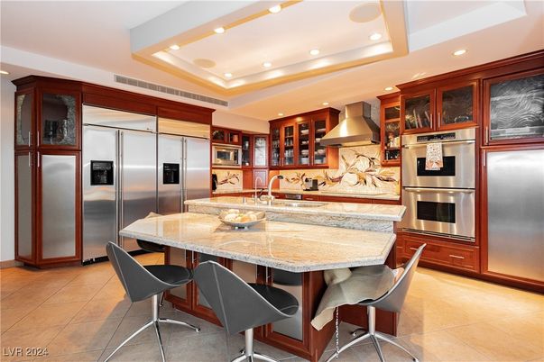 Interior, Kitchen, Recessed Lighting, Stainless Steel Appliances