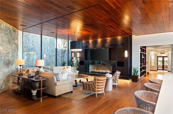 Fireplace, Interior, Living room, Wooden Ceilings, Wood Texture Flooring