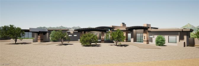Backyard, Exterior, Facade, Modern