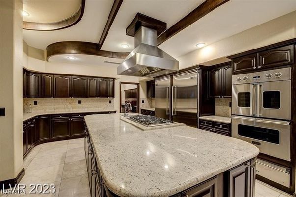 Interior, Kitchen, Recessed Lighting, Stainless Steel Appliances