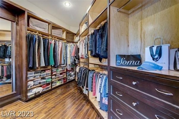 Interior, Recessed Lighting, Walk-in Closets, Wood Texture Flooring