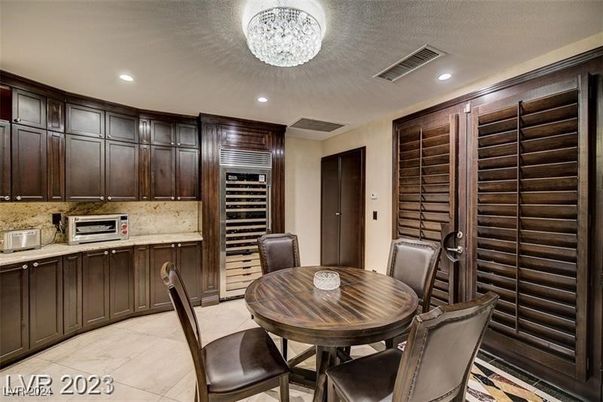 Dining room, Interior, Kitchen, Recessed Lighting