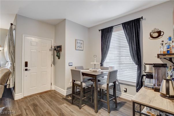 Dining room, Interior, Wood Texture Flooring