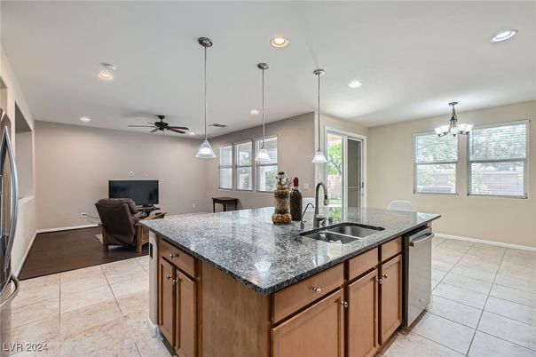 Interior, Kitchen, Pendant Lights, Recessed Lighting