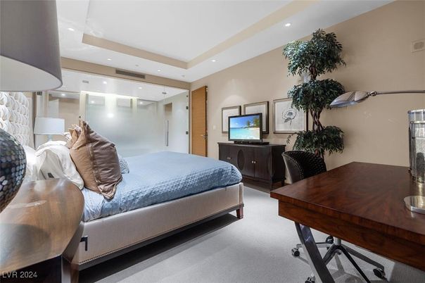 Bedroom, Home Office, Interior, Recessed Lighting