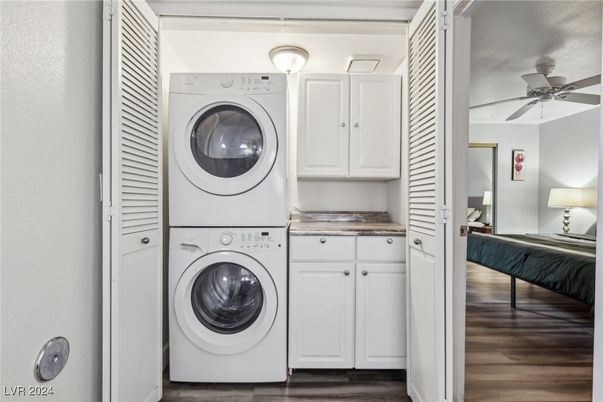 Interior, Utility Closets, Washer, Wood Texture Flooring