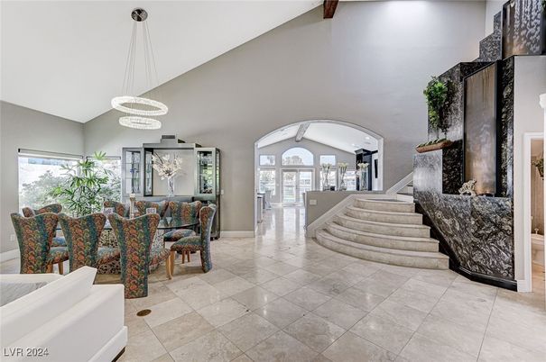 Dining room, Interior, Living room, Pendant Lights