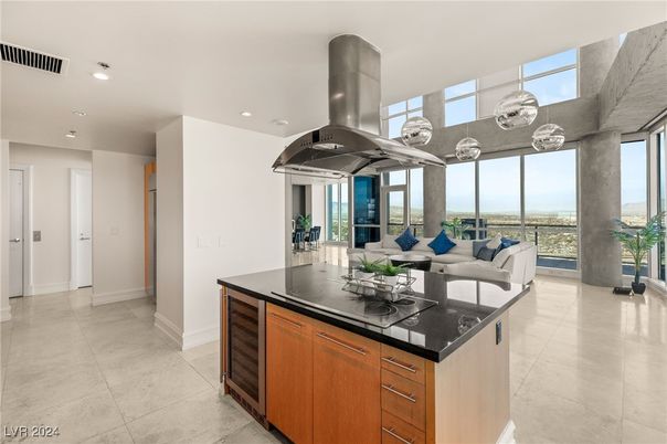 Interior, Kitchen, Living room, Recessed Lighting