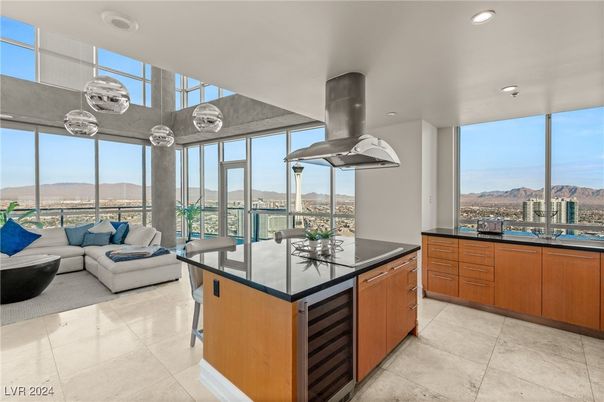 Interior, Kitchen, Living room, Recessed Lighting