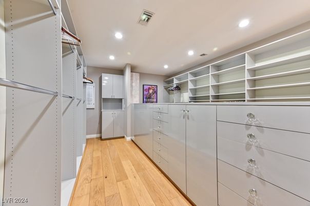 Interior, Recessed Lighting, Walk-in Closets, Wood Texture Flooring