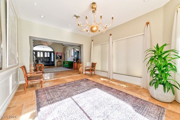Chandelier, Interior, Recessed Lighting