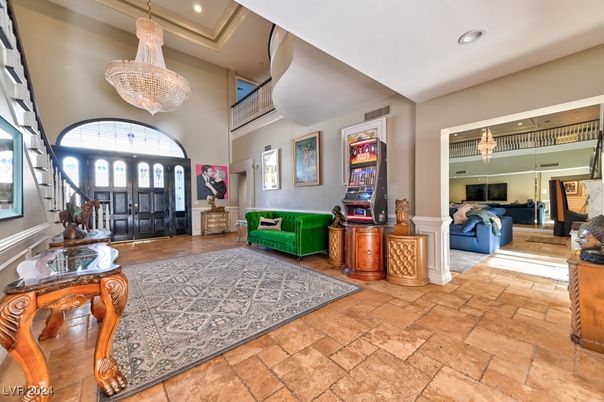 Chandelier, Interior, Recessed Lighting