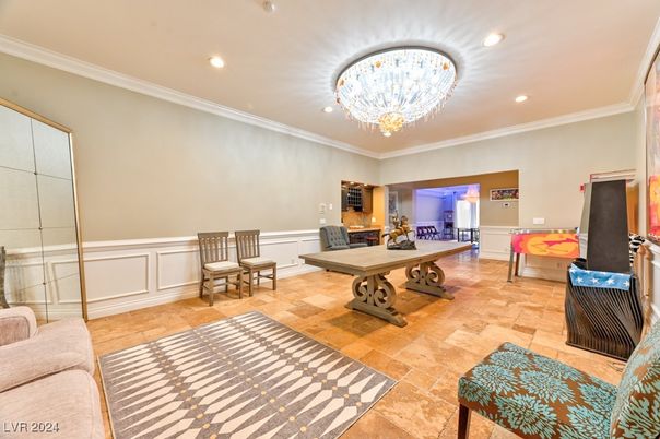 Chandelier, Interior, Recessed Lighting