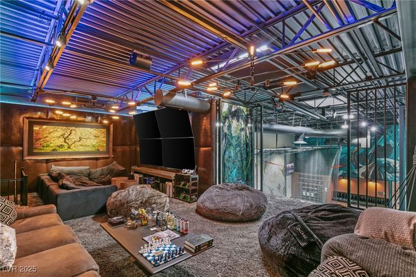 Interior, Living room, Projection Screen
