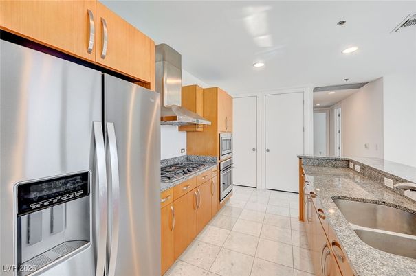 Interior, Kitchen, Recessed Lighting, Stainless Steel Appliances