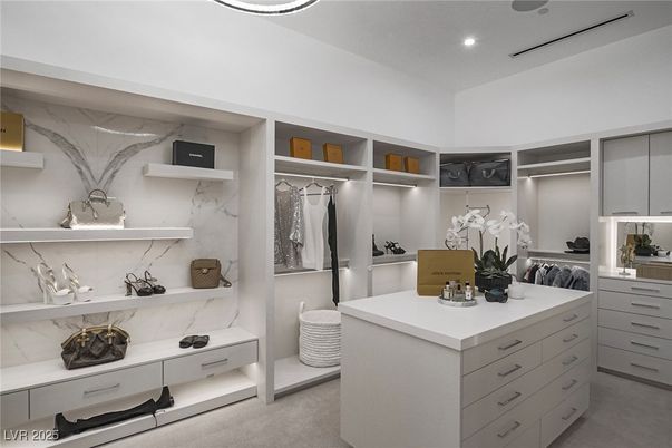 Interior, Marble Walls, Recessed Lighting