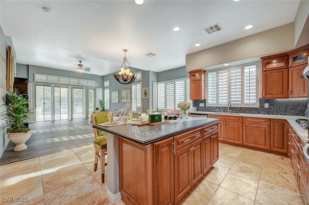 Chandelier, Interior, Kitchen, Recessed Lighting