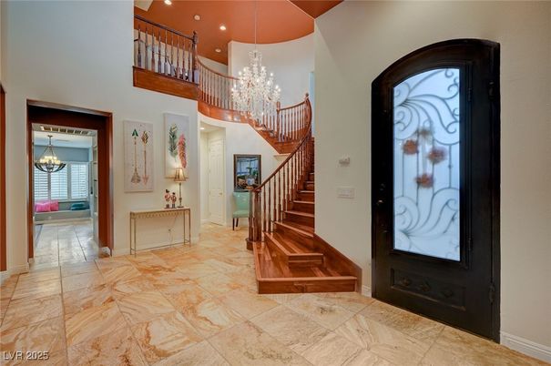 Chandelier, Interior, Recessed Lighting