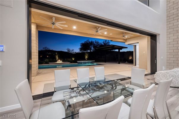 Dining room, Interior, Pool, Stone Walls