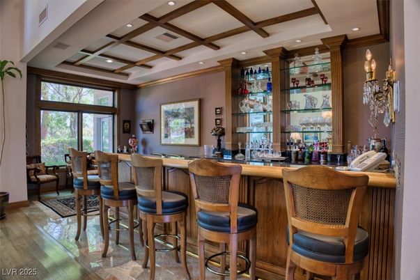 Interior, Recessed Lighting, Wood Texture Flooring