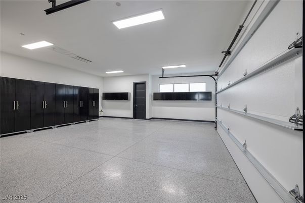 Garage, Interior, Recessed Lighting