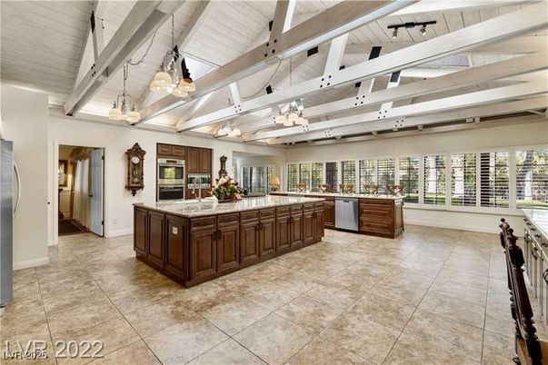 Interior, Kitchen, Pendant Lights, Stainless Steel Appliances