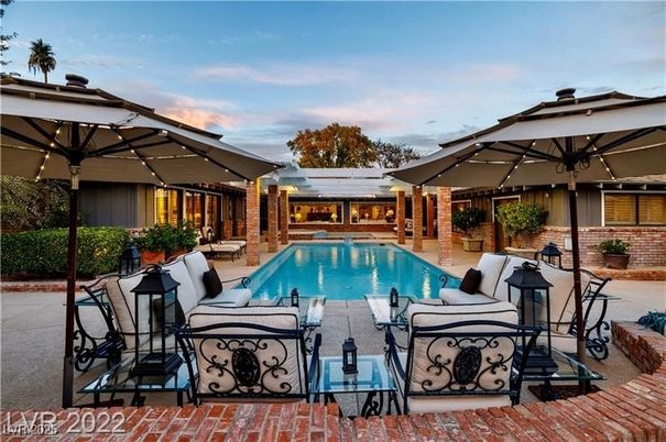 Exterior, Pool, Solar Panels