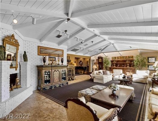 Fireplace, Interior, Living room, Stone Walls