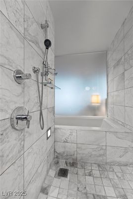 Bathroom, Interior, Marble Walls