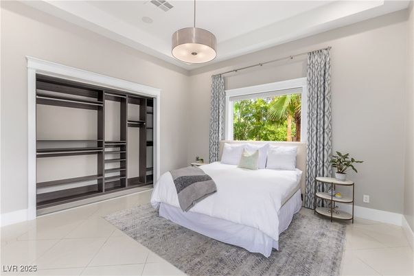 Bedroom, Interior, Pendant Lights
