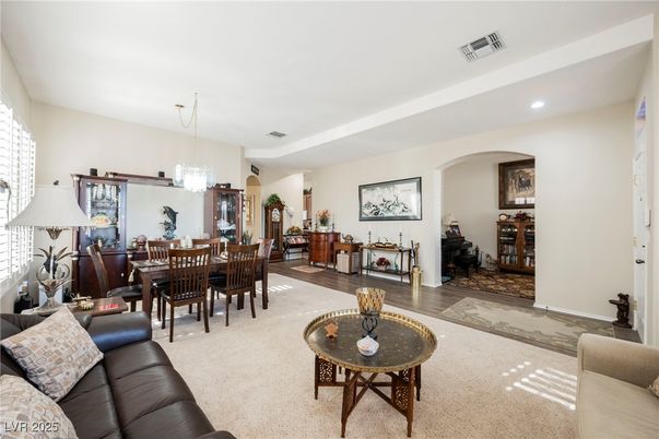 Chandelier, Dining room, Interior, Living room, Recessed Lighting, Wood Texture Flooring