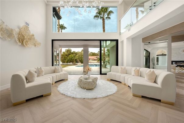 Interior, Living room, Pendant Lights, Wood Texture Flooring