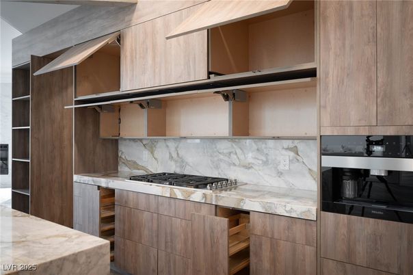 Interior, Kitchen, Marble Walls