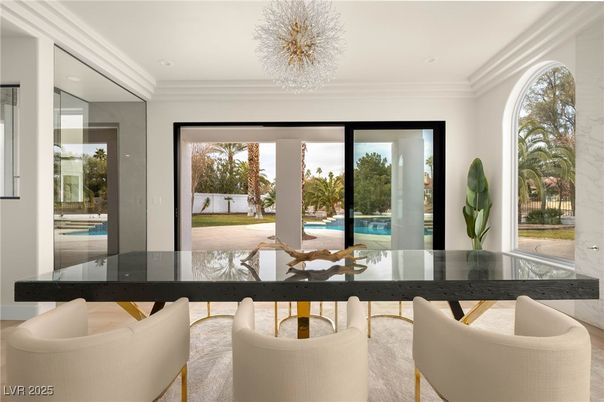 Chandelier, Dining room, Interior, Recessed Lighting