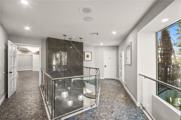 Interior, Marble Walls, Recessed Lighting