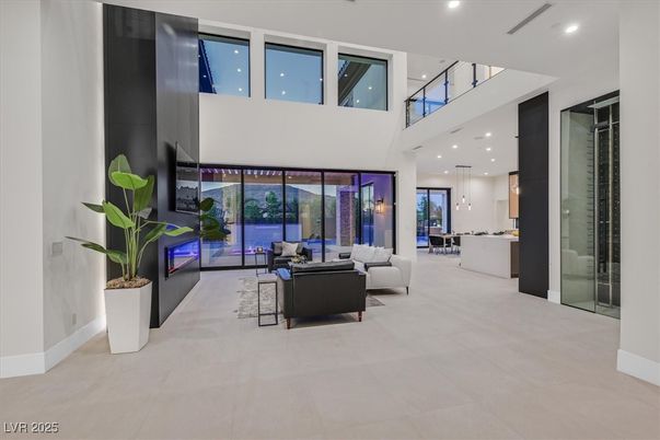 Interior, Kitchen, Living room, Pendant Lights, Recessed Lighting