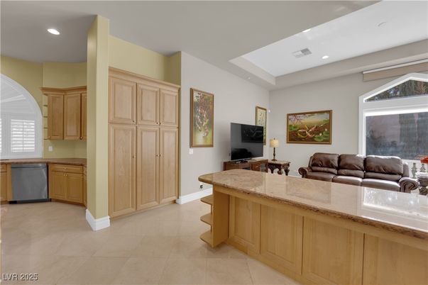 Interior, Kitchen, Living room, Recessed Lighting