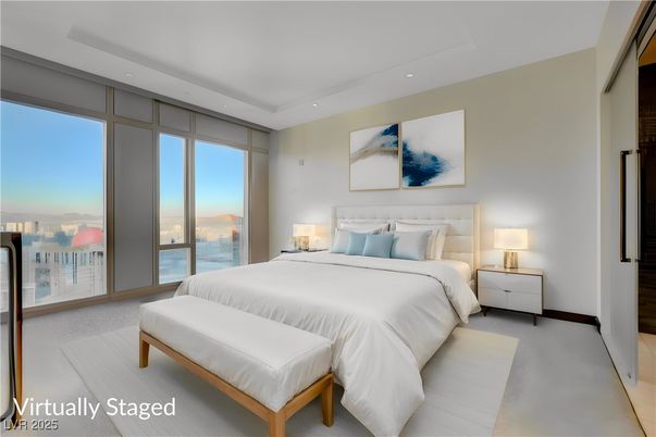 Bedroom, Interior, Recessed Lighting, Water