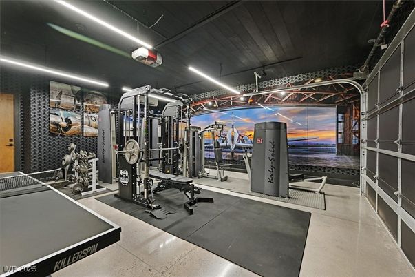 Fitness Equipment, Gym, Interior
