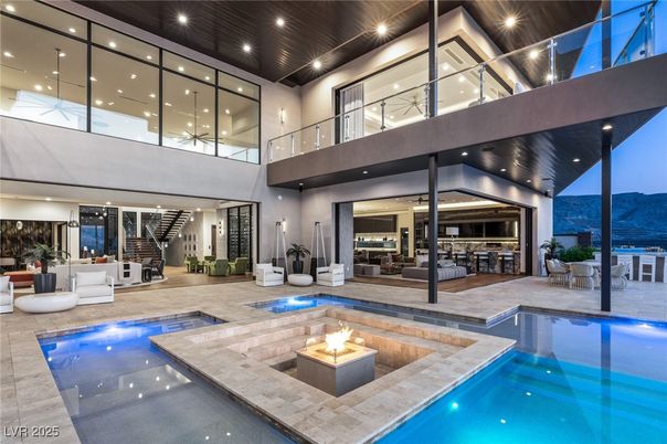 Interior, Pool, Recessed Lighting