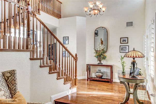 Chandelier, Interior, Wood Texture Flooring