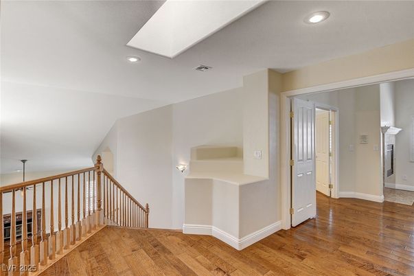 Fireplace, Interior, Recessed Lighting, Wood Texture Flooring