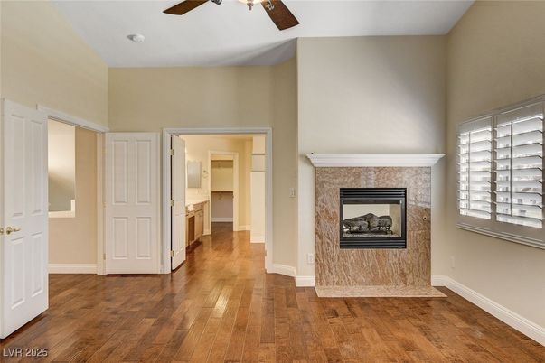 Empty room, Fireplace, Interior, Wood Texture Flooring