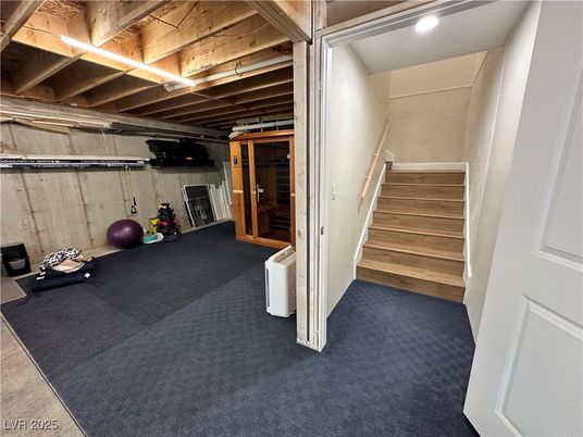 Fitness Equipment, Interior, Recessed Lighting