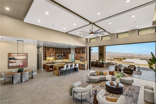 Dining room, Interior, Kitchen, Living room, Pendant Lights, Recessed Lighting, Water