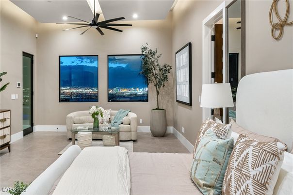 Bedroom, Interior, Living room, Recessed Lighting